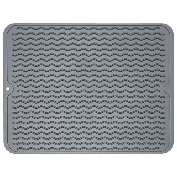 ZLR 12'' x 16'' Eco-Friendly Quick Dry Silicone Dish Drying Mat