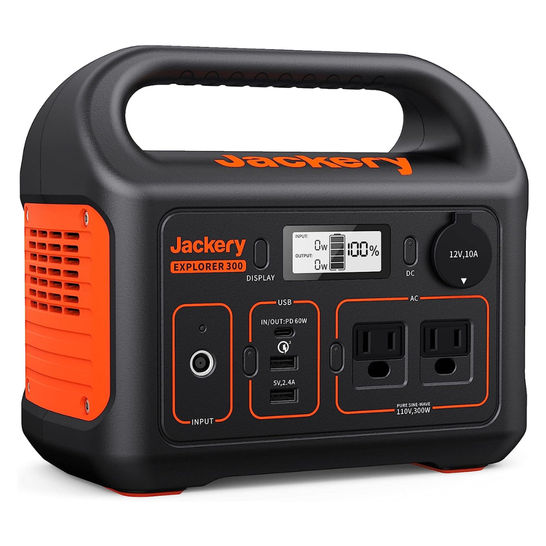 Jackery Explorer 300 Portable 293Wh Solar Generator Power Station