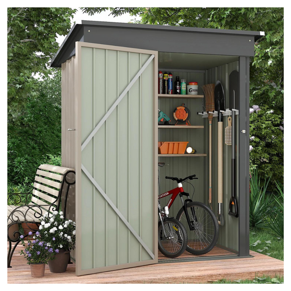 Lacoo 3x5-Foot Storage Shed