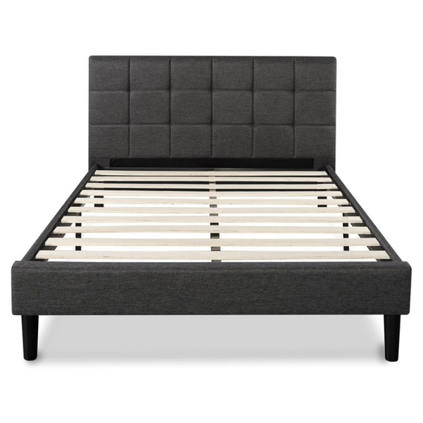 Zinus Lottie 43" Upholstered Platform Bed Frame (Queen)