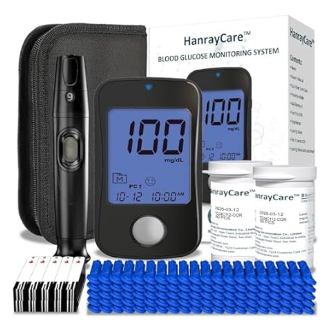 HanrayCare TD-4125 Superior To Most Blood Glucose Monitor Kit