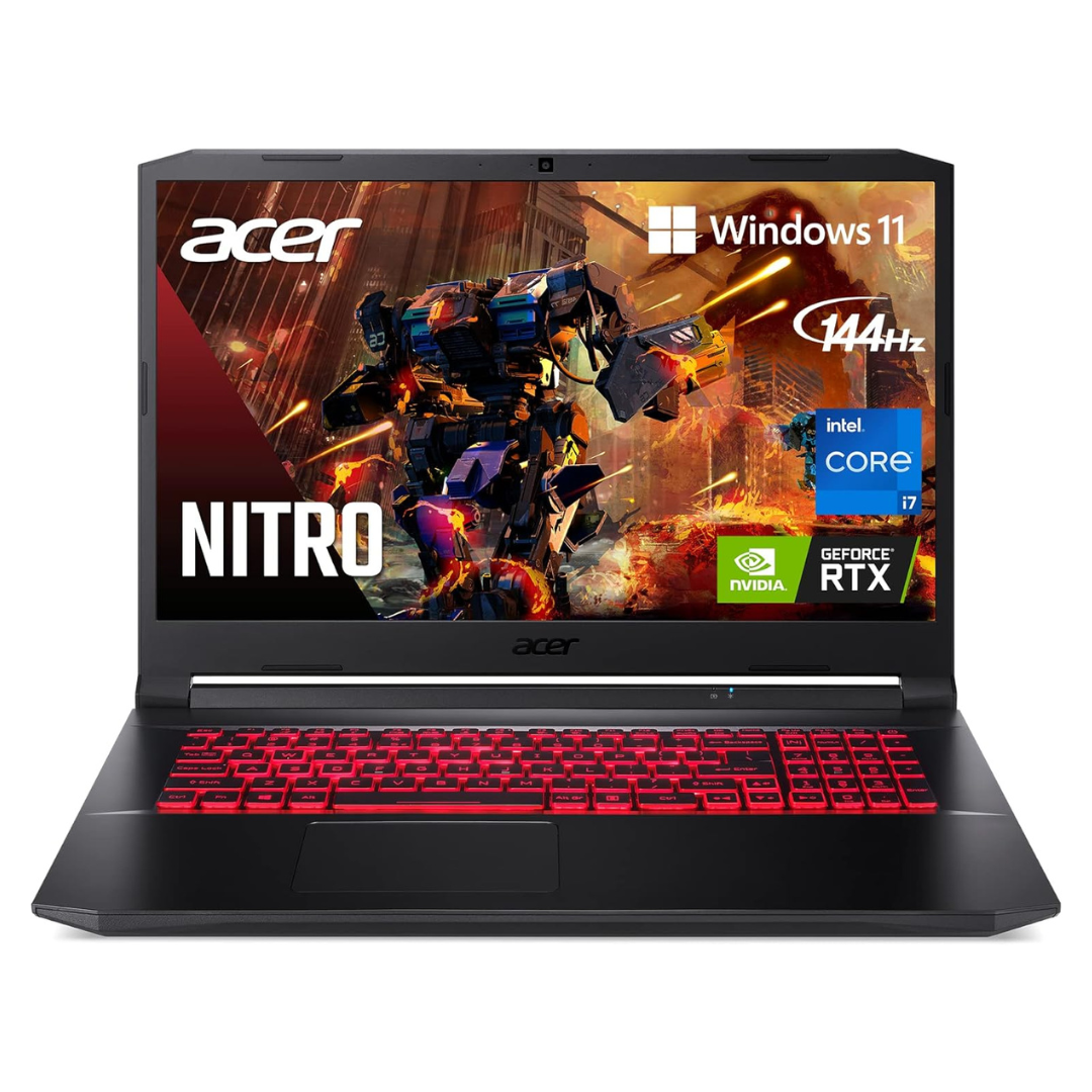 Acer Nitro 5 17.3" Gaming Laptop (8 Core I7/16GB/1TB/4GB RTX 3050 Ti)