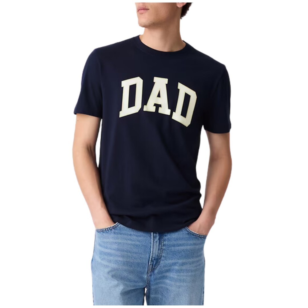 Gap Factory Men's Everday Soft Graphic T-Shirt (Family Dad Tee)