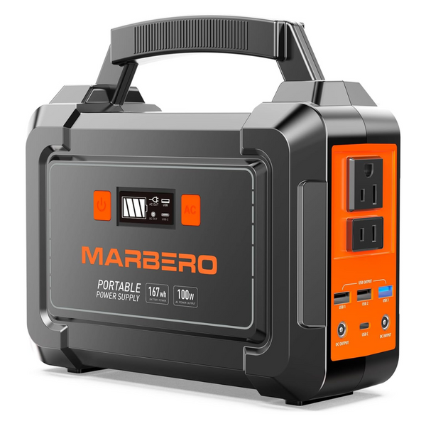 Marbero 200W Solar Portable Power Station