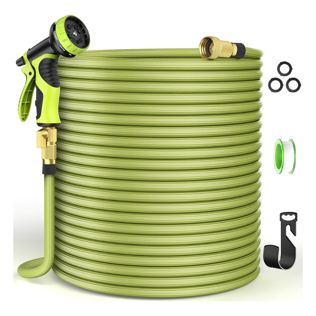 100ft Expandable Garden Hose With 10 Function Nozzle