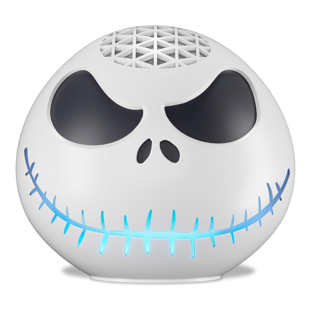 Echo Dot Bundle: Includes Echo Dot (5th Gen, 2022 Release), Limited Edition Disney Jack Skellington Shell