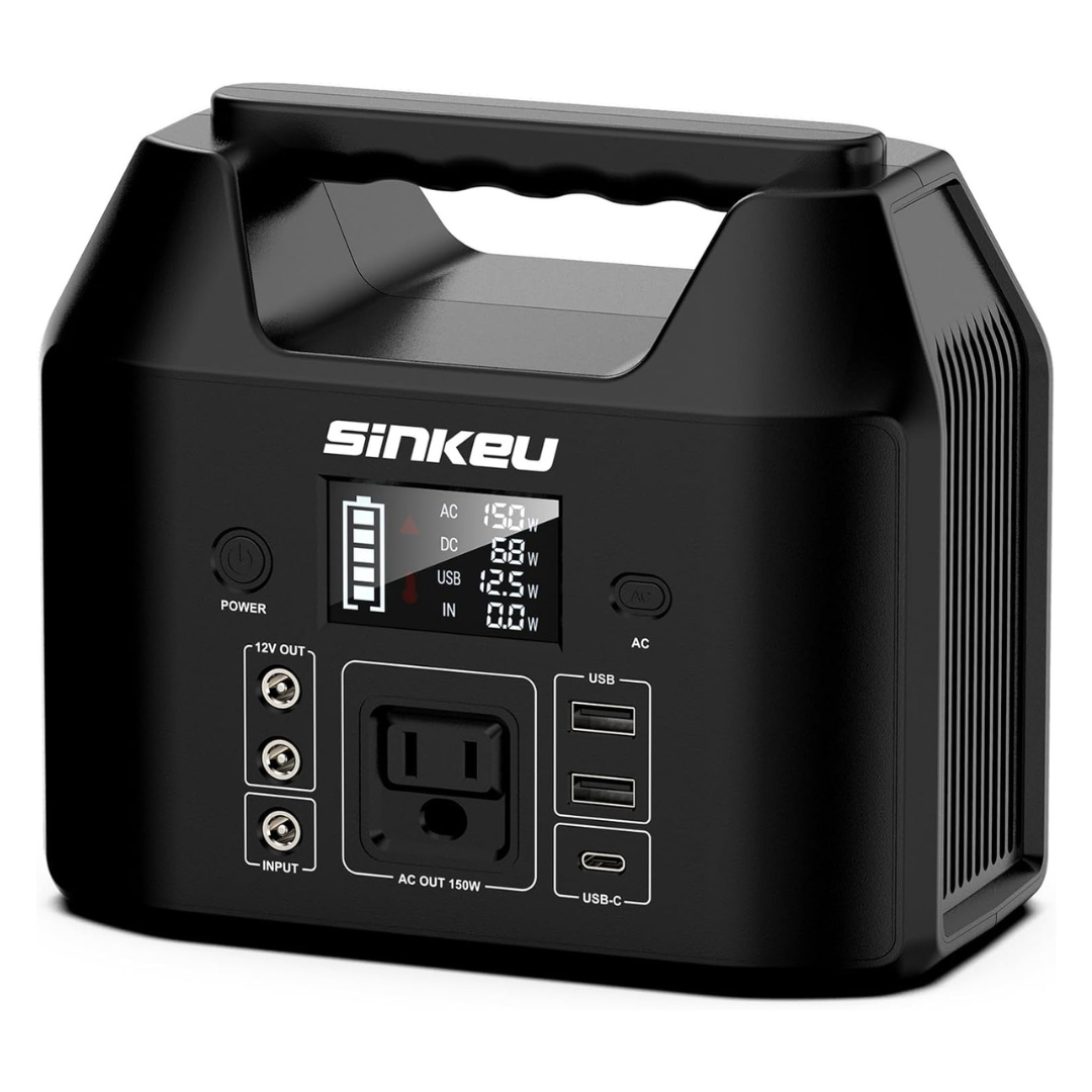 SinKeu E150 Portable 150W LiFePO4 Generator