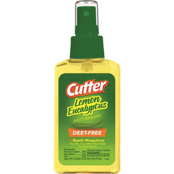 Cutter Lemon Eucalyptus Insect Repellent (4 oz)