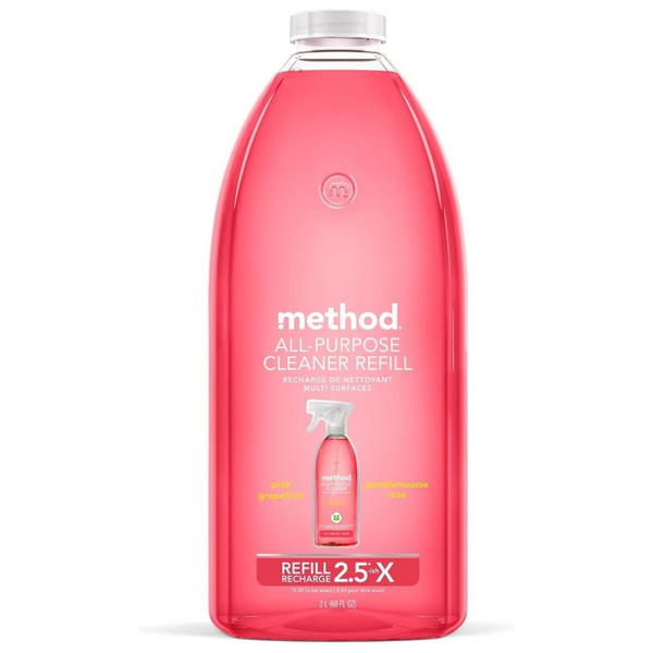 Method All-Purpose Grapefruit Scent Cleaner Refill Bottles (68 Fl Oz)