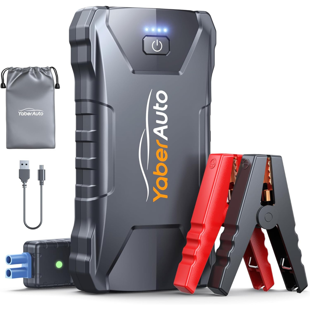 YaberAuto YA80 2000A 12V Portable Car Battery Jump Starter