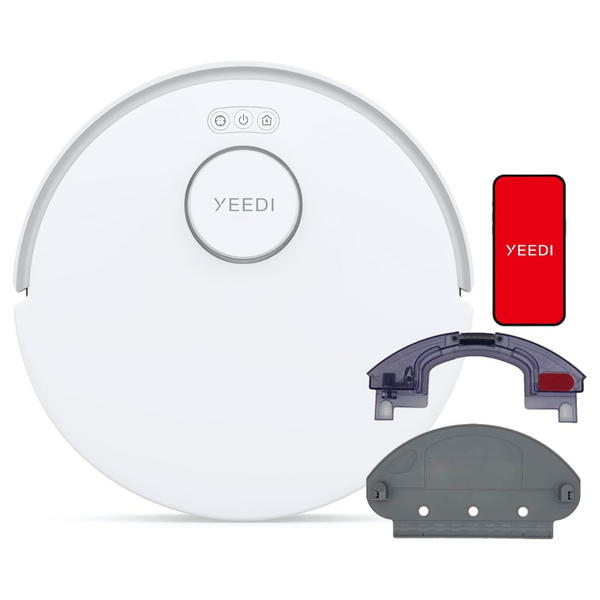 Yeedi C12 Robotic Vacuum Cleaner And Mop (White)