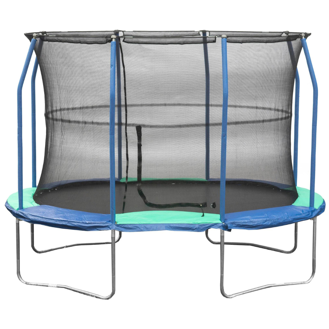 JumpKing Oval 8' x 11.5' Trampoline With Enclosure