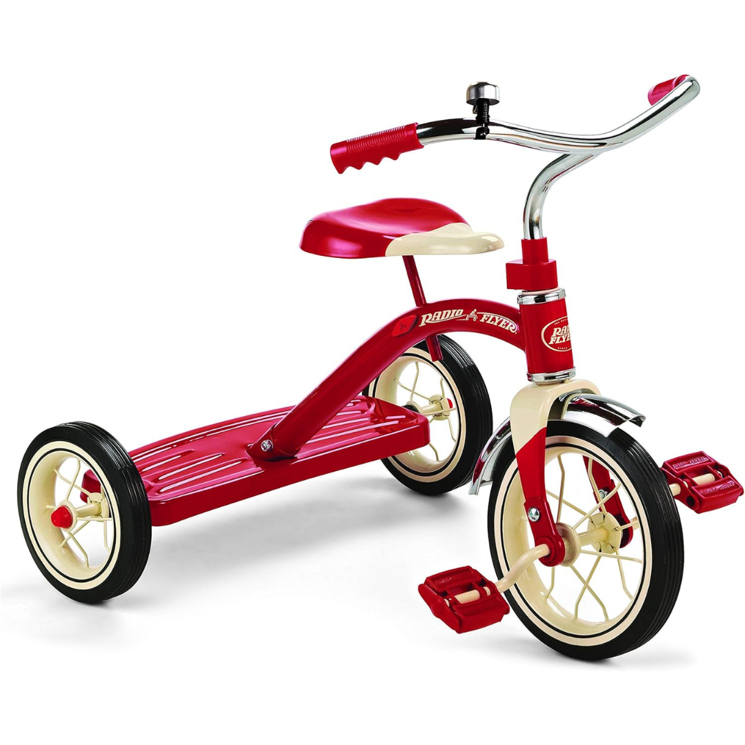 Radio Flyer Classic Red 10" Tricycle For Toddlers