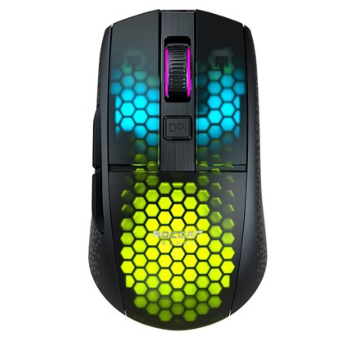 Roccat Burst Pro Air Lightweight Symmetrical Wireless RGB Gaming Mouse