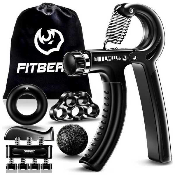 5-Pack FitBeast Hand Grip Strengthener Workout Kit (Various)