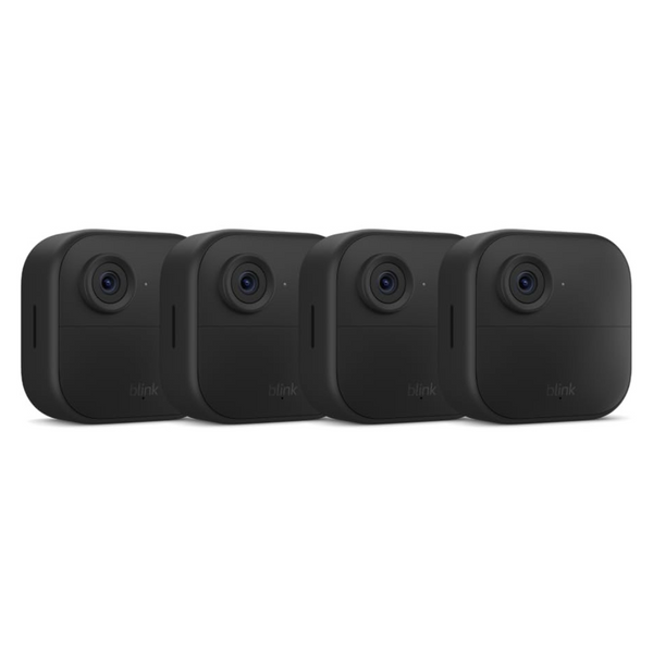 4-Pack Blink Outdoor 4 Wire-Free Smart Security Camera System (4th Gen)