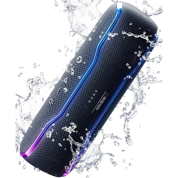 IPX7 Waterproof Portable Bluetooth Speaker With Colorful Lights