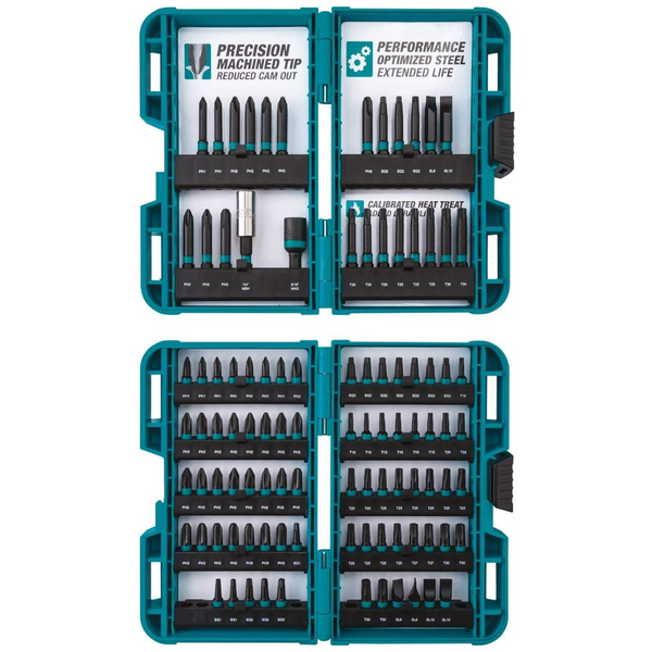 100-Piece Makita E-00038 Impactx Driver Bit Set