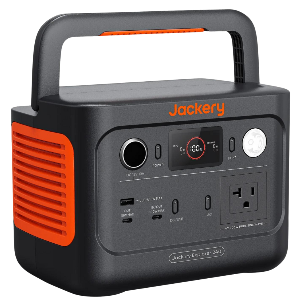 Jackery Explorer 240 V2 256Wh LiFePO4 Portable Power Station