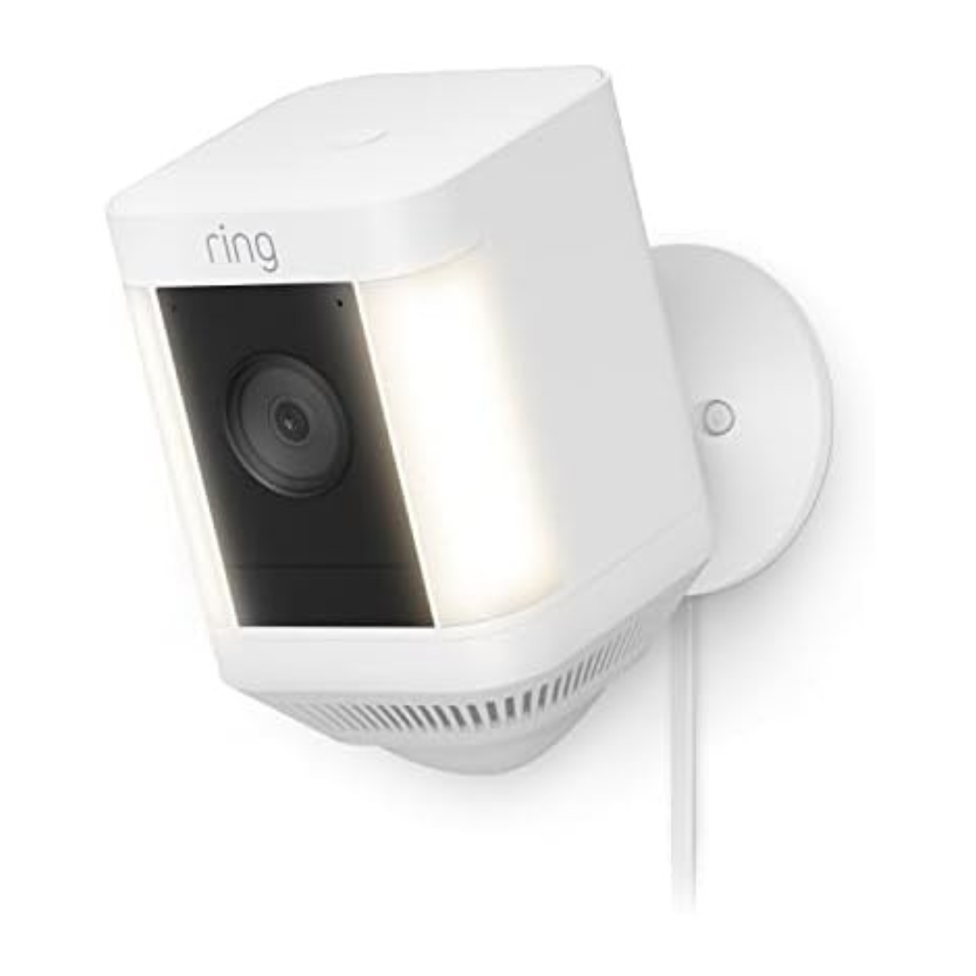 Ring Spotlight Cam Plus Plug-In HD )utdoor Security Camera (2 Colors)