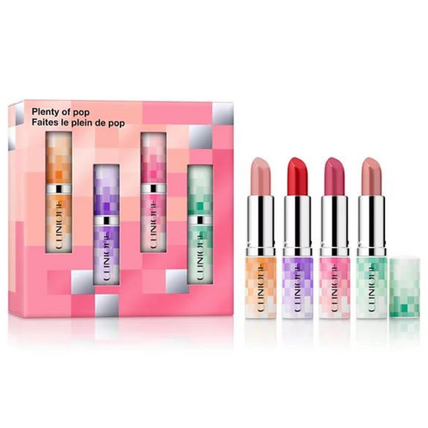 Clinique 4-Piece Plenty Of Pop Lipstick Set