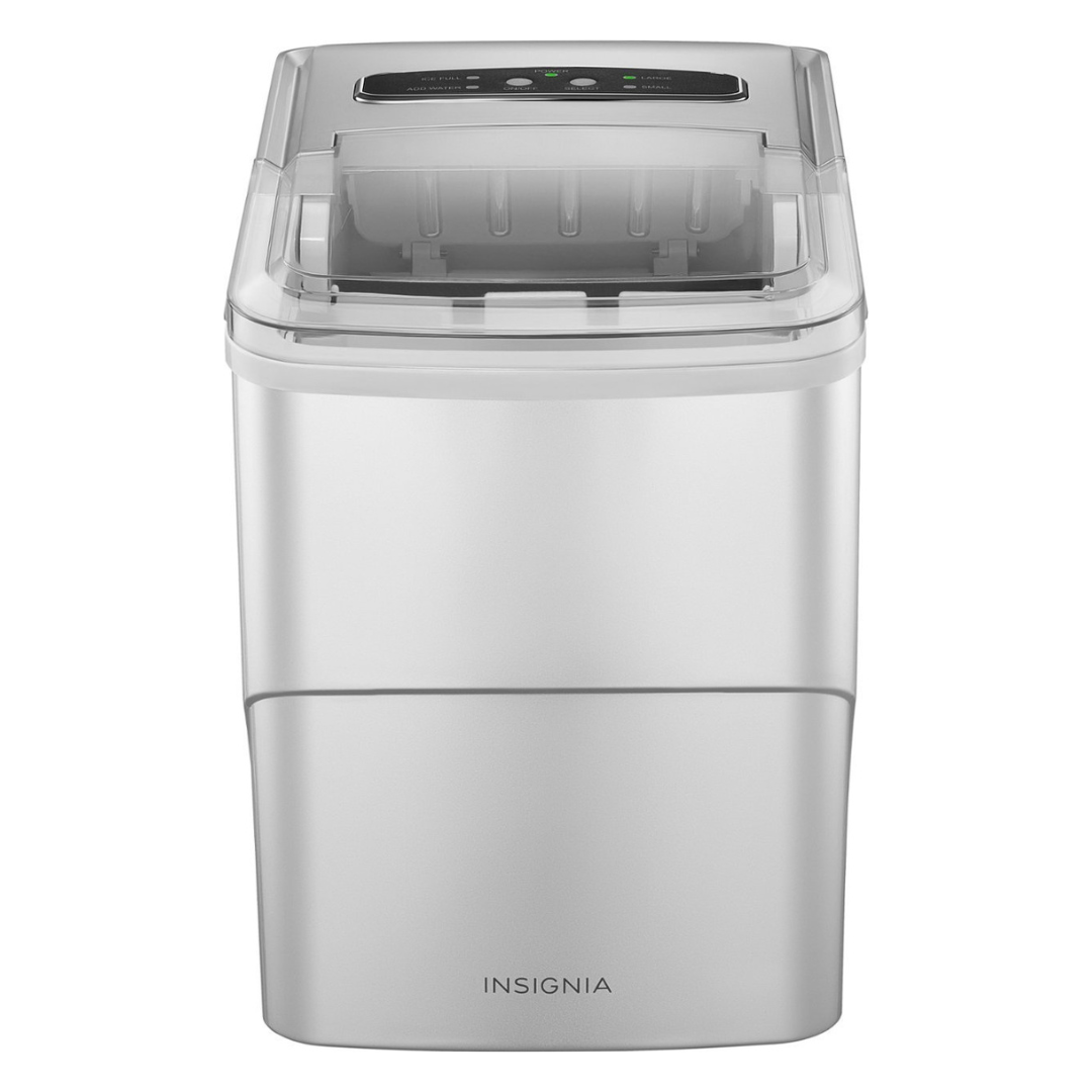 Insignia 26-Lb Stainless Steel Portable Ice Maker