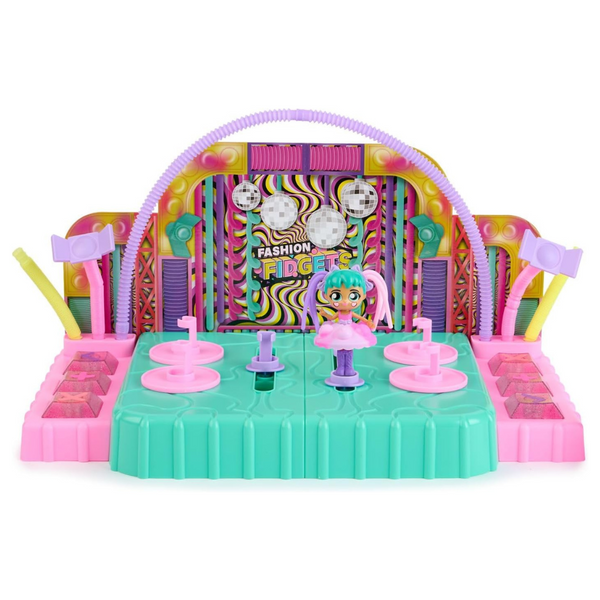 Fashion Fidgets Show 2-In-1 Runway And Trading Board Playset