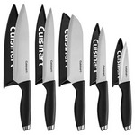 10-Pieces Cuisinart Cutlery Set With End Caps & Blade Guards