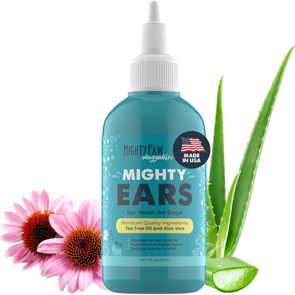 Mighty Paw Waggables Dog Ear Wash (4 Oz)