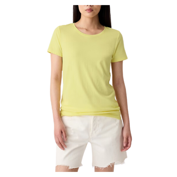 Gap Factory Women's Favorite Crewneck T-Shirt (Yellow Iris)