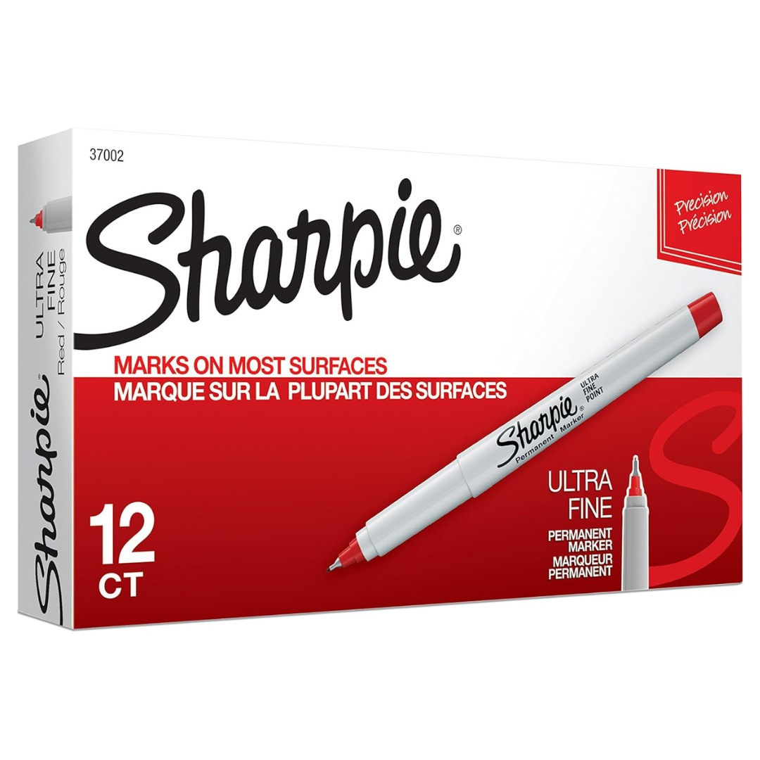 12-Count SHARPIE 37002 Permanent Markers