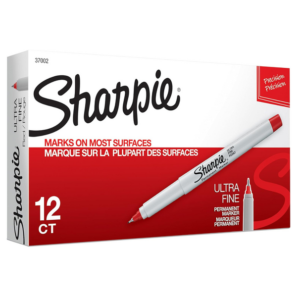 12-Count SHARPIE 37002 Permanent Markers