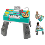 Fisher-Price Laugh & Learn Baby & Toddler Toy Mix & Learn DJ Table Musical Activity Center