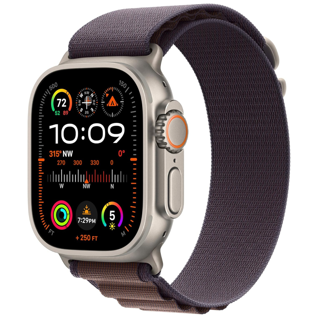 Apple Watch Ultra 2 [GPS + Cellular 49mm] Smartwatch With Rugged Titanium Case