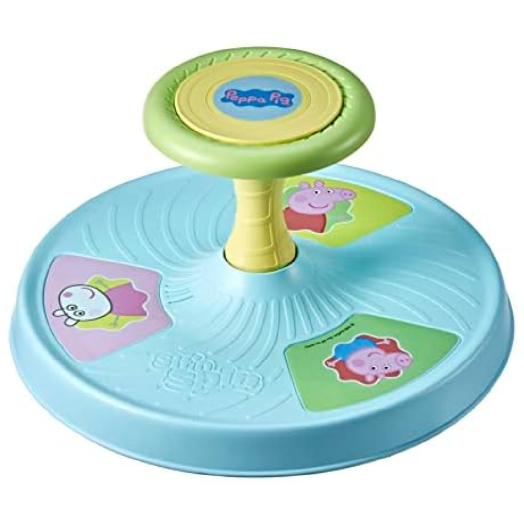 Playskool Peppa Pig Sit ‘N Spin Musical Classic Spinning Activity Toy