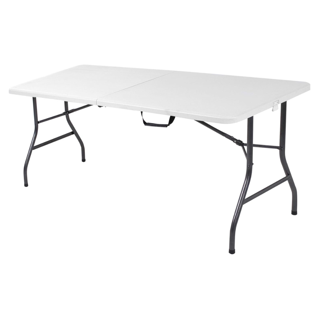 Cosco 6 Foot Fold-In-Half Table With Handle