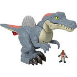 2-Piece Imaginext Jurassic World Dinosaur Toy Ultra Snap Spinosaurus