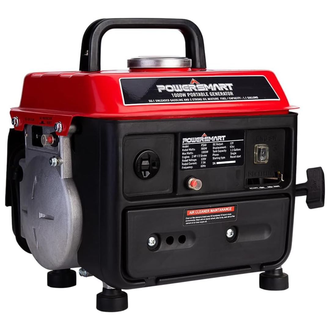 PowerSmart 1200W Gas Fuel Generator Portable Inverter