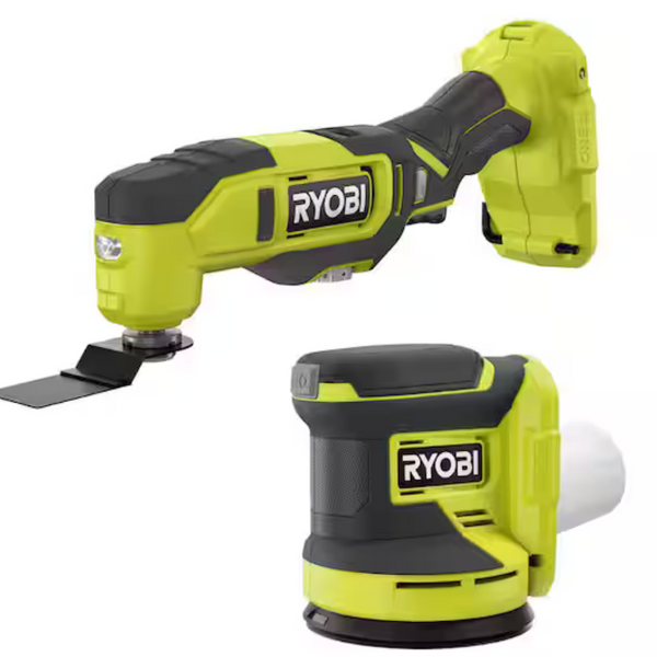 Ryobi ONE+ 18V Cordless 2-Tool Combo Kit With Multi-Tool