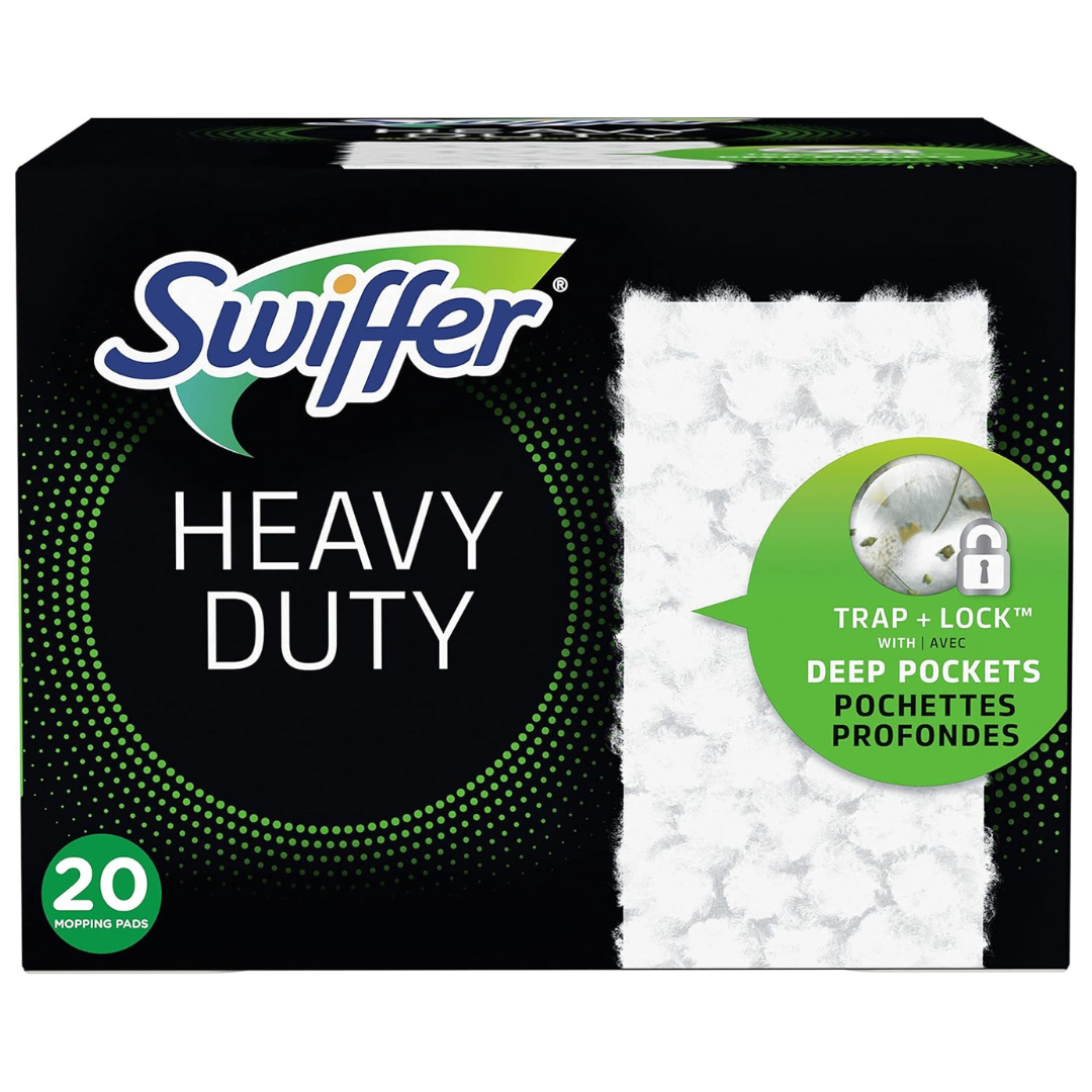 20 Count Swiffer Sweeper Heavy Duty Multi-Surface Dry Cloth Refills