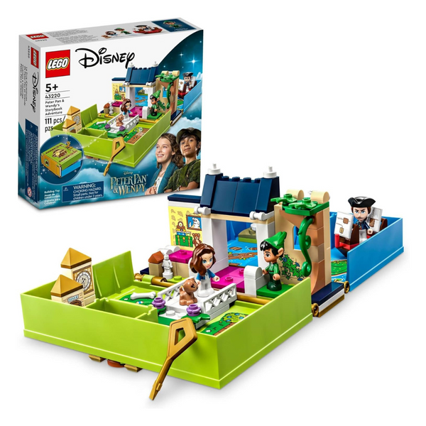 LEGO Disney Peter Pan & Wendy's Storybook Adventure Portable Playset