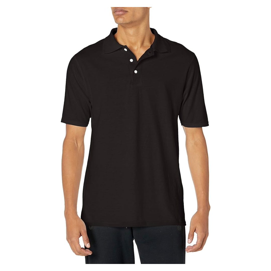 Hanes Men's Short Sleeve X-temp Performance Polo Fashion T-Shirts