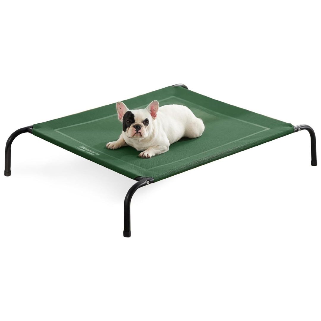 Bedsure 43" Medium Elevated Cooling Outdoor Dog Bed