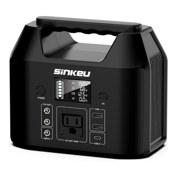 SinKeu E150 Portable 150W LiFePO4 Generator