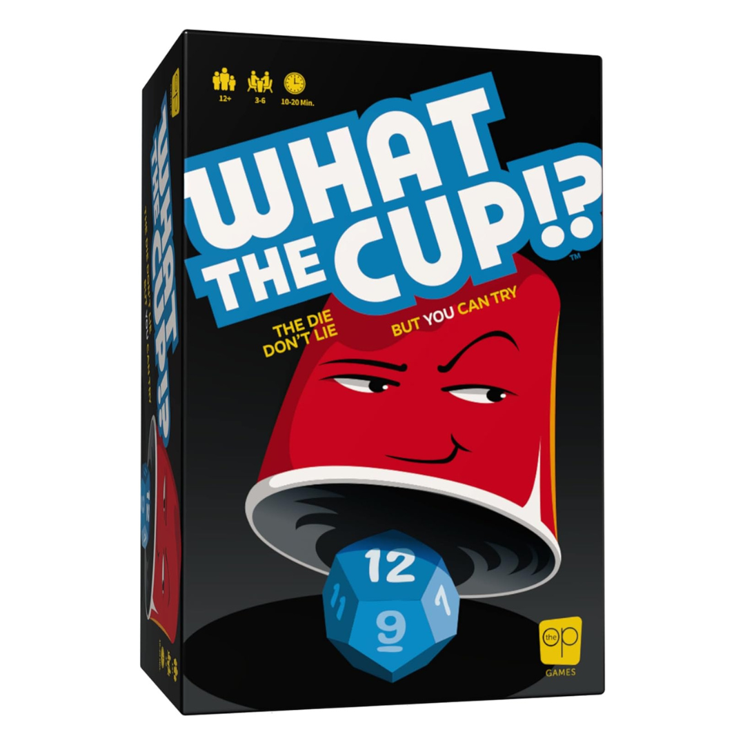 Usaopoly What The Cup!? Social Bluffing Dice Game