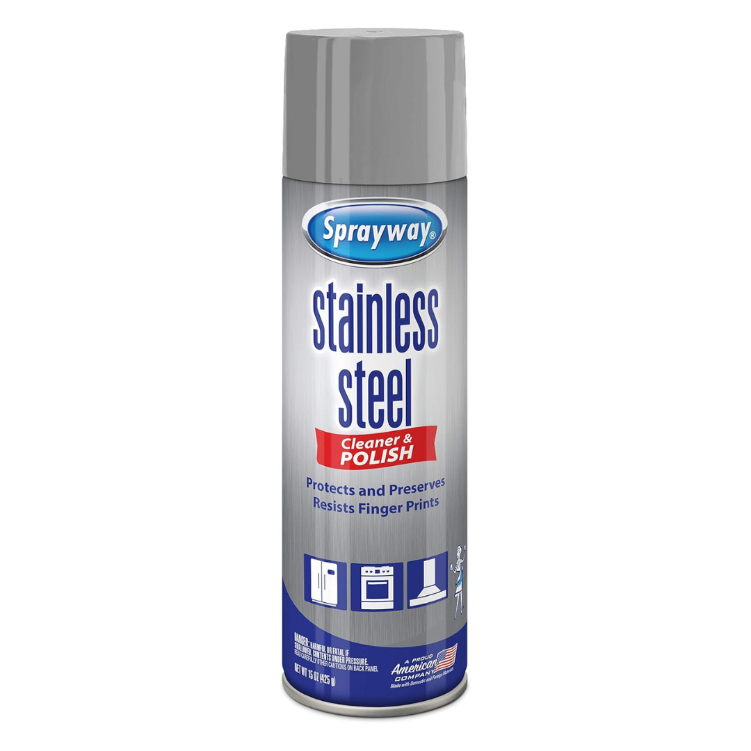 Sprayway 15 Oz Water-Based Stainless Steel Cleaner