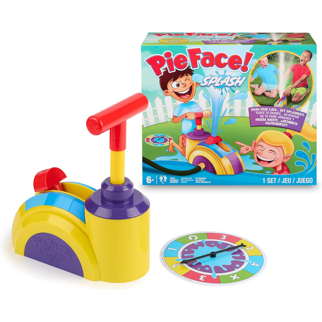 Hasbro Pie Face Splash Water Sprinkler Game For Kids