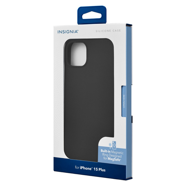 Insignia Silicone Case With MagSafe For iPhone 15 Plus