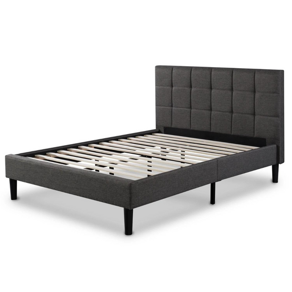 Zinus Lottie 43" Upholstered Platform Bed Frame (Queen)