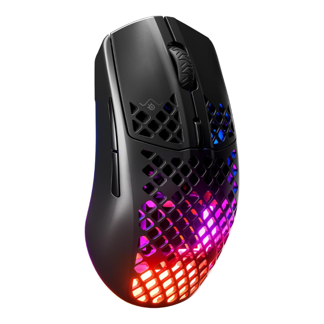 SteelSeries Aerox 3 Wireless Super Light RGB Optical Gaming Mouse